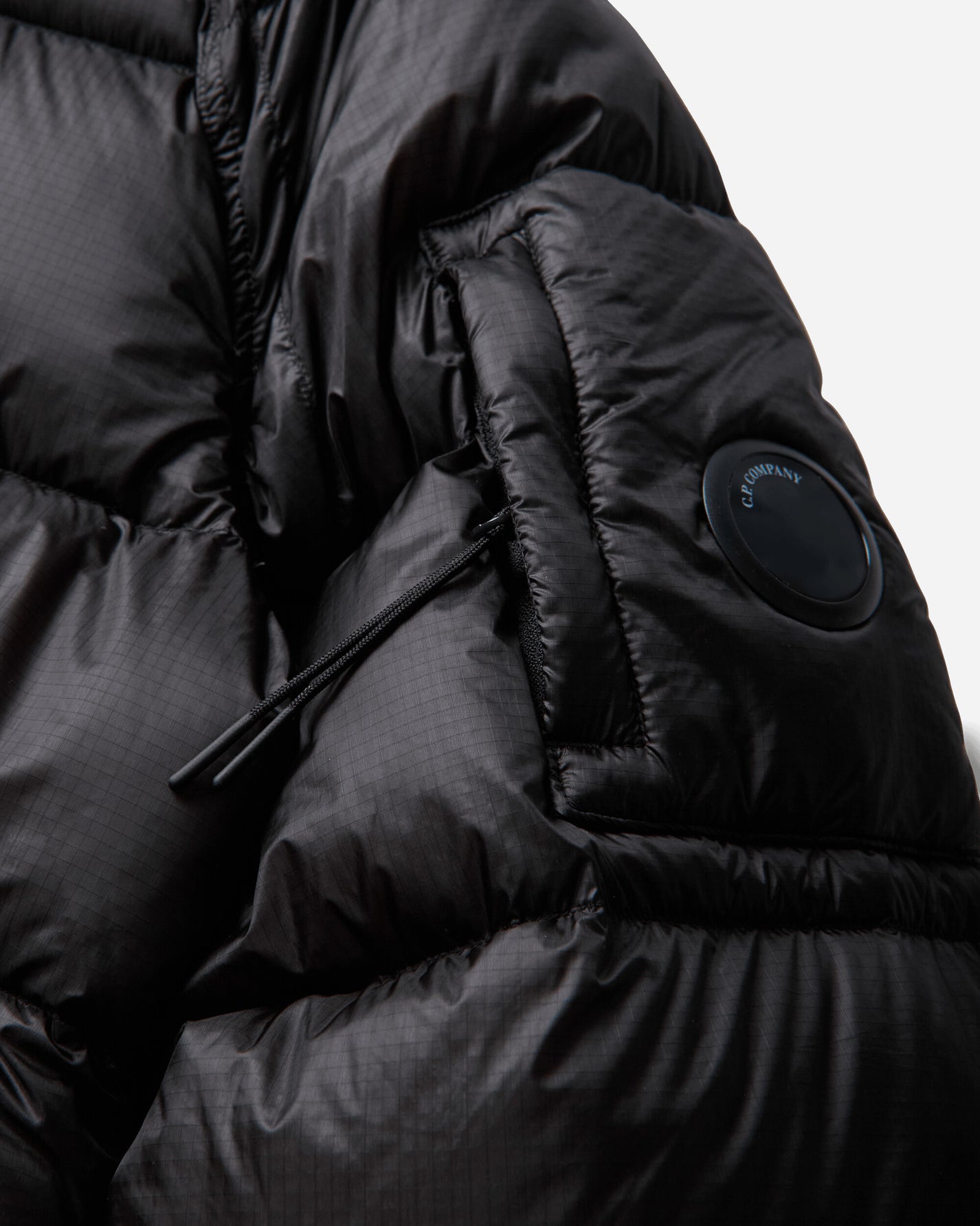 C.P. Company D.D. Shell Hooded Down Jacket BLACK Coats and Jackets Down Jackets RFCMOW702A-110416A 999