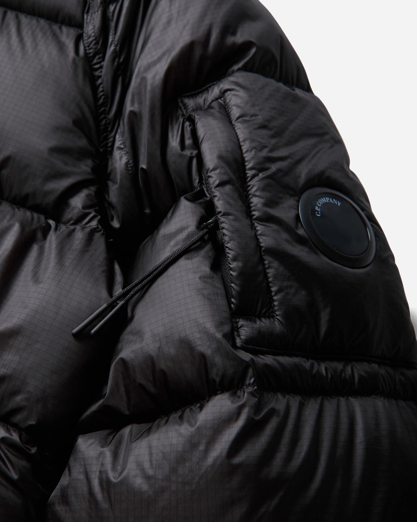 C.P. Company D.D. Shell Hooded Down Jacket BLACK Coats and Jackets Down Jackets RFCMOW702A-110416A 999