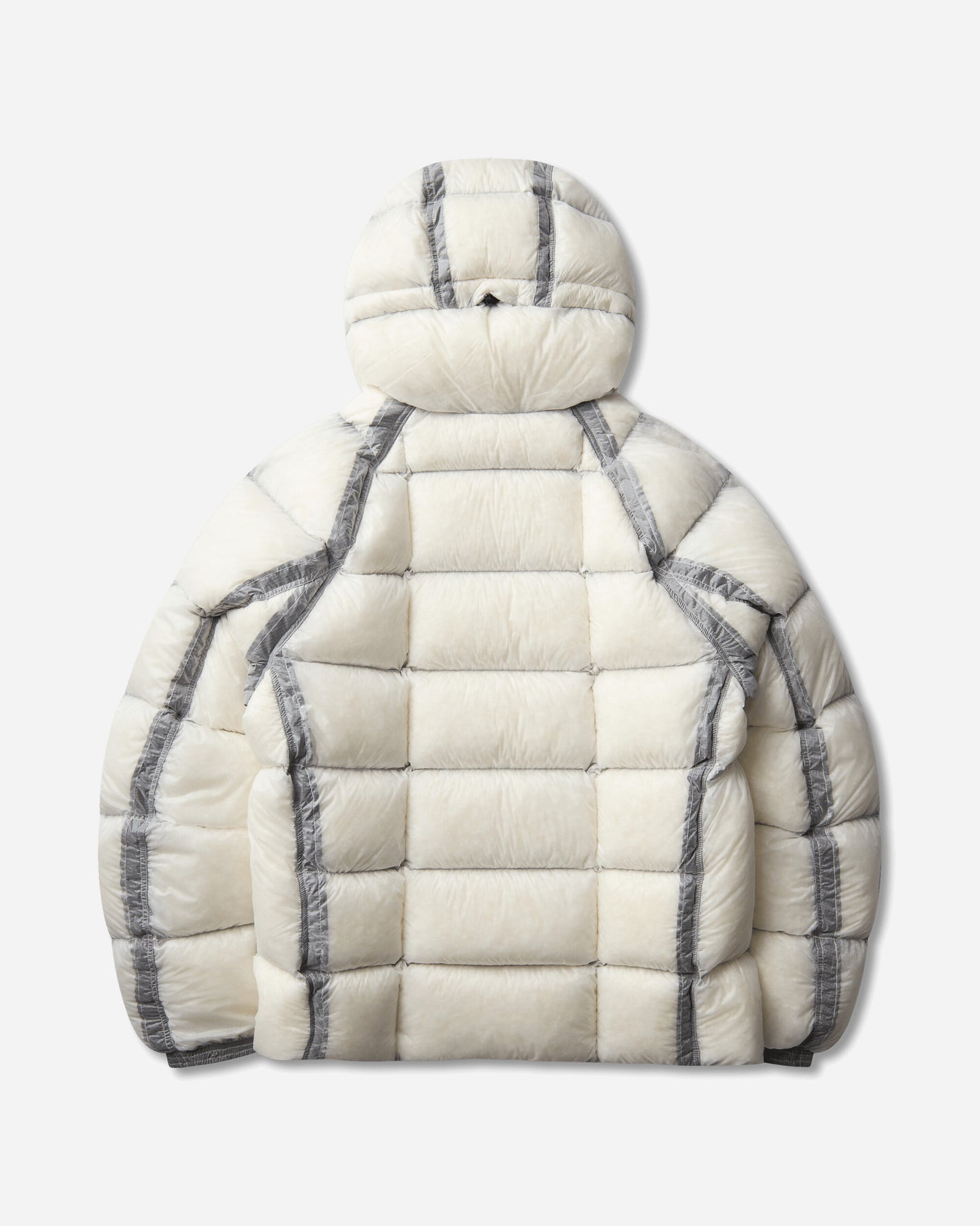 C.P. Company D.D. Shell Hooded Down Jacket GAUZE WHITE Coats and Jackets Down Jackets RFCMOW702A-110416A 103