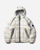 C.P. Company D.D. Shell Hooded Down Jacket GAUZE WHITE Coats and Jackets Down Jackets RFCMOW702A-110416A 103
