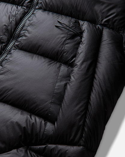 C.P. Company Outerwear Medium Jacket In Dd-Shell Black Coats and Jackets Down Jackets 21CMOW215A-110416A 999