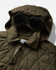 C.P. Company Gd Liner Mixed Goggle Jacket IVY GREEN Coats and Jackets Jackets 21CMOW104A-110745G 683