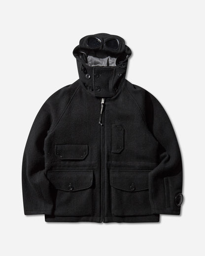 C.P. Company Medium Jacket In Duffel Black Coats and Jackets Jackets 19CMOW148A-006168A 999