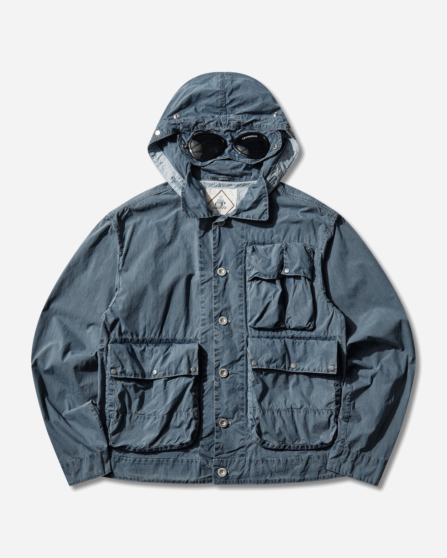 C.P. Company Outerwear Medium Jacket In 50 Fili Bleached Stone Bleach Coats and Jackets Jackets 20CMOW165A-110288B D11