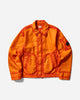 C.P. Company Outerwear Medium Jacket In Feltro Bi-Film Russet Orange Coats and Jackets Jackets 19CMOW221A-110403G 434