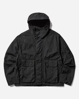 C.P. Company Outerwear Medium Jacket In Twill Black Coats and Jackets Jackets 19CMOW069A-110305G 999