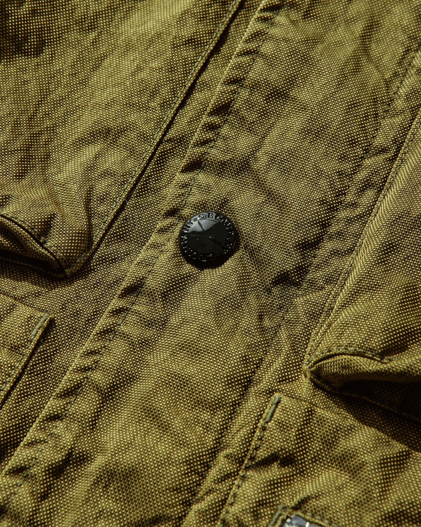 C.P. Company Panama-R Mixed Goggle Jacket Antique Moss Coats and Jackets Jackets 20CMOW072A-110540S 246