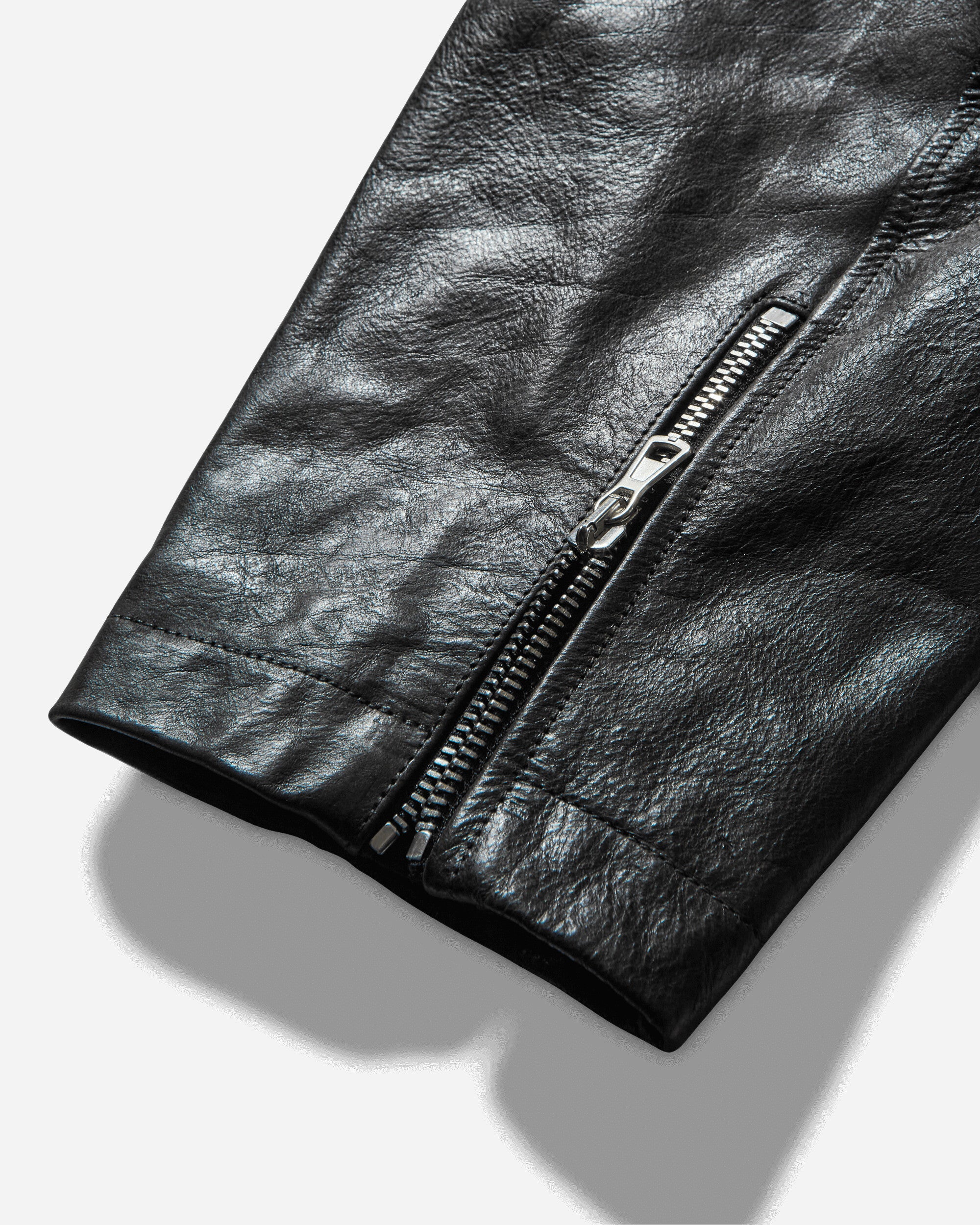 C.P. Company CP Company x Slam Jam Leather Miller Jacket Black Coats and Jackets Leather Jackets 19CSOW700S 001