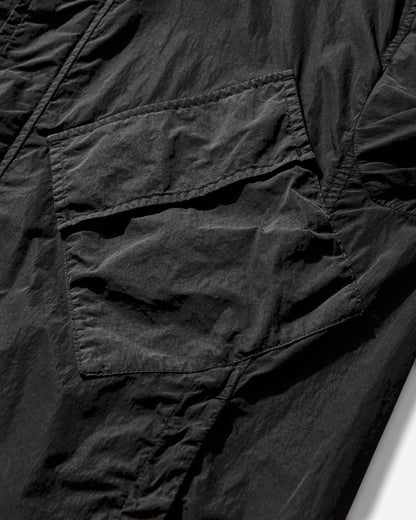 C.P. Company Chrome-R Hooded Lens Overshirt Black Shirts Overshirt 20CMOS058A-005904G 999