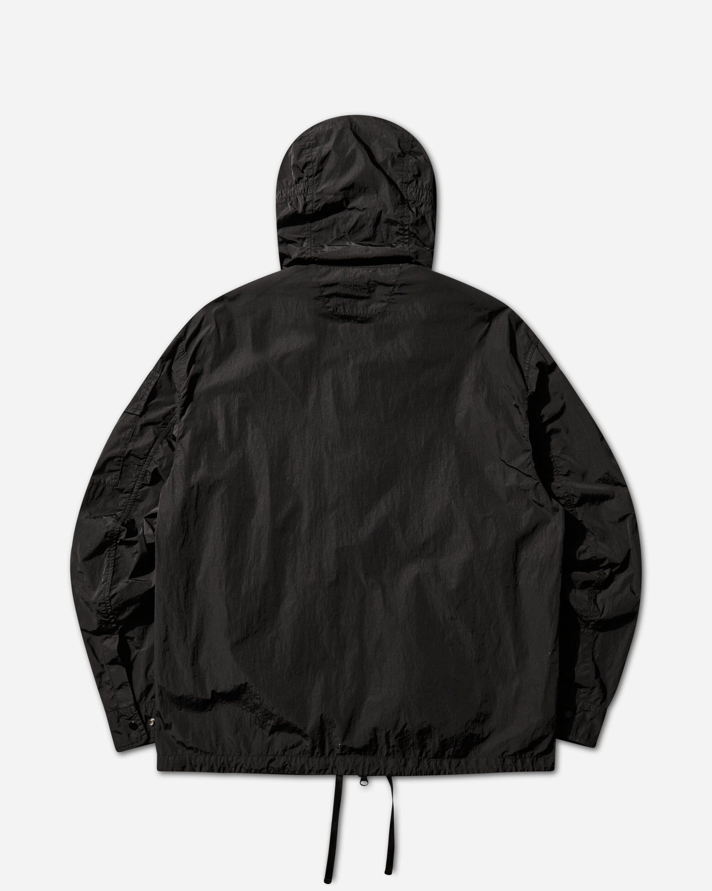 C.P. Company Chrome-R Hooded Lens Overshirt Black Shirts Overshirt 20CMOS058A-005904G 999