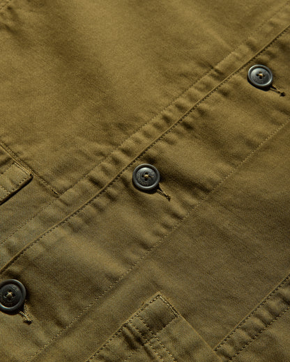 C.P. Company Overshirt In Co/Ny Double Satin Capers Shirts Overshirt 19CMOS286A-110471G 652