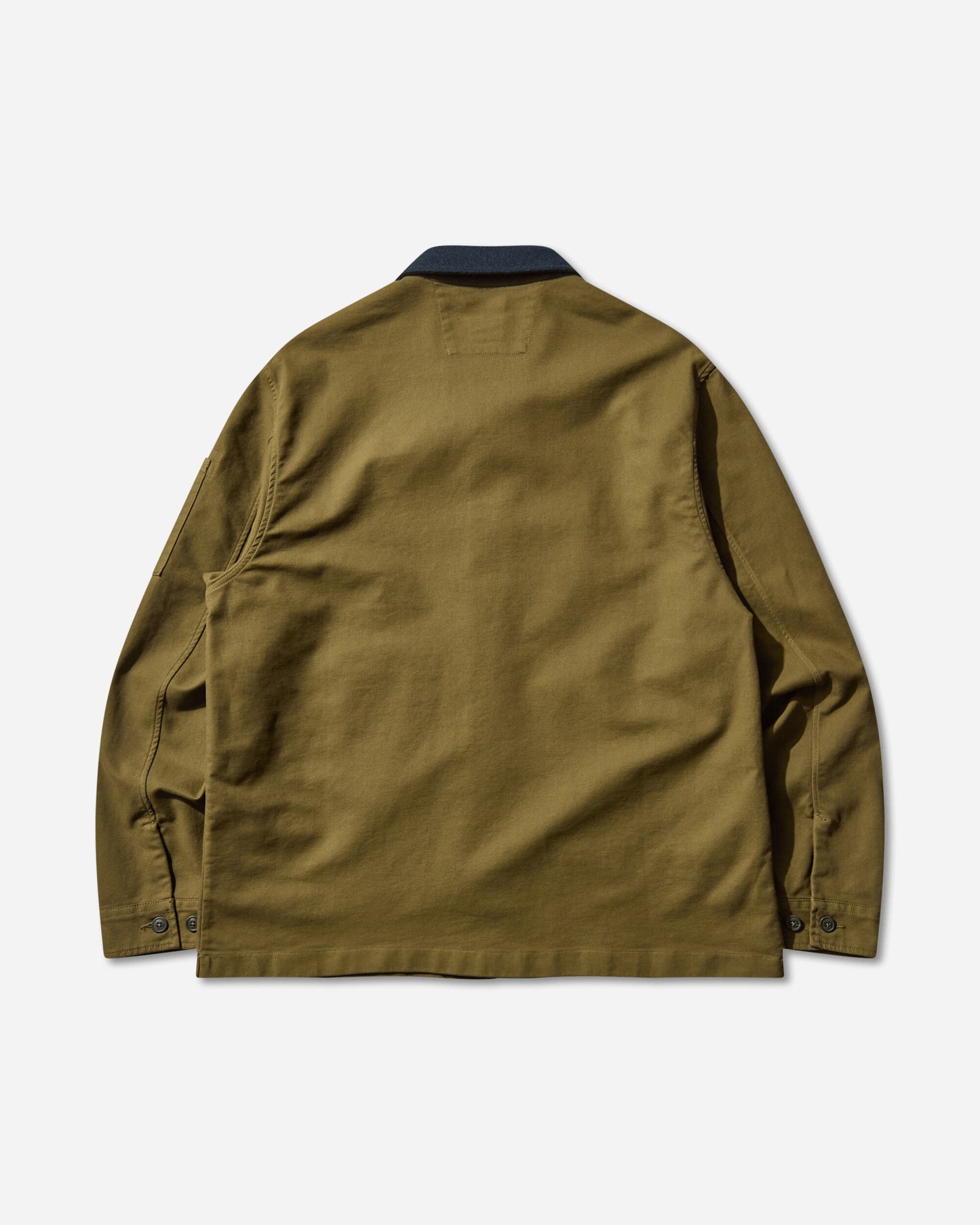 C.P. Company Overshirt In Co/Ny Double Satin Capers Shirts Overshirt 19CMOS286A-110471G 652