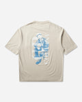 C.P. Company 30/1 Jersey Short Sleeve British Sailor T-Shirt SILVER BIRCH T-Shirts Shortsleeve 21CMTS209A-110579W 120