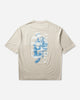 C.P. Company 30/1 Jersey Short Sleeve British Sailor T-Shirt SILVER BIRCH T-Shirts Shortsleeve 21CMTS209A-110579W 120