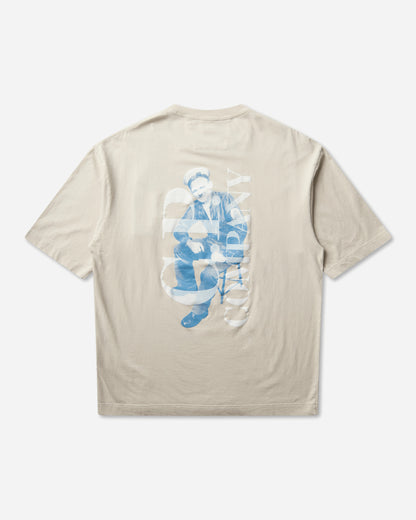 C.P. Company 30/1 Jersey Short Sleeve British Sailor T-Shirt SILVER BIRCH T-Shirts Shortsleeve 21CMTS209A-110579W 120