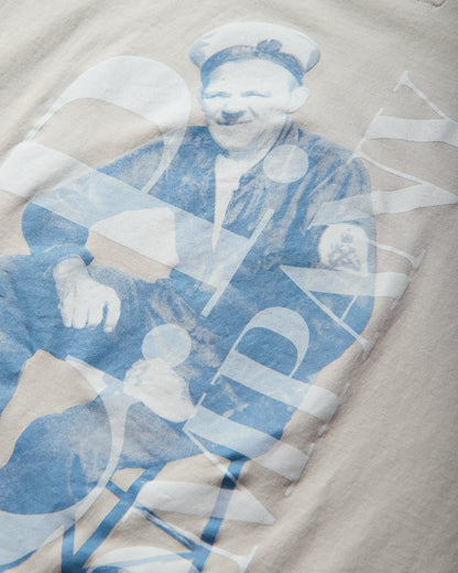 C.P. Company 30/1 Jersey Short Sleeve British Sailor T-Shirt SILVER BIRCH T-Shirts Shortsleeve 21CMTS209A-110579W 120