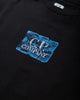 C.P. Company 30/1 Jersey Short Sleeve Chest-Back Logo T-Shirt BLACK T-Shirts Shortsleeve 21CMTS180A-110579W 999