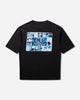 C.P. Company 30/1 Jersey Short Sleeve Chest-Back Logo T-Shirt BLACK T-Shirts Shortsleeve 21CMTS180A-110579W 999