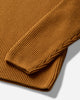 C.P. Company Full Rib Cotton Crewneck Lens Sweater BUCK THORN BROWN Knitwears Sweaters 21CMKN101A-006608A 232