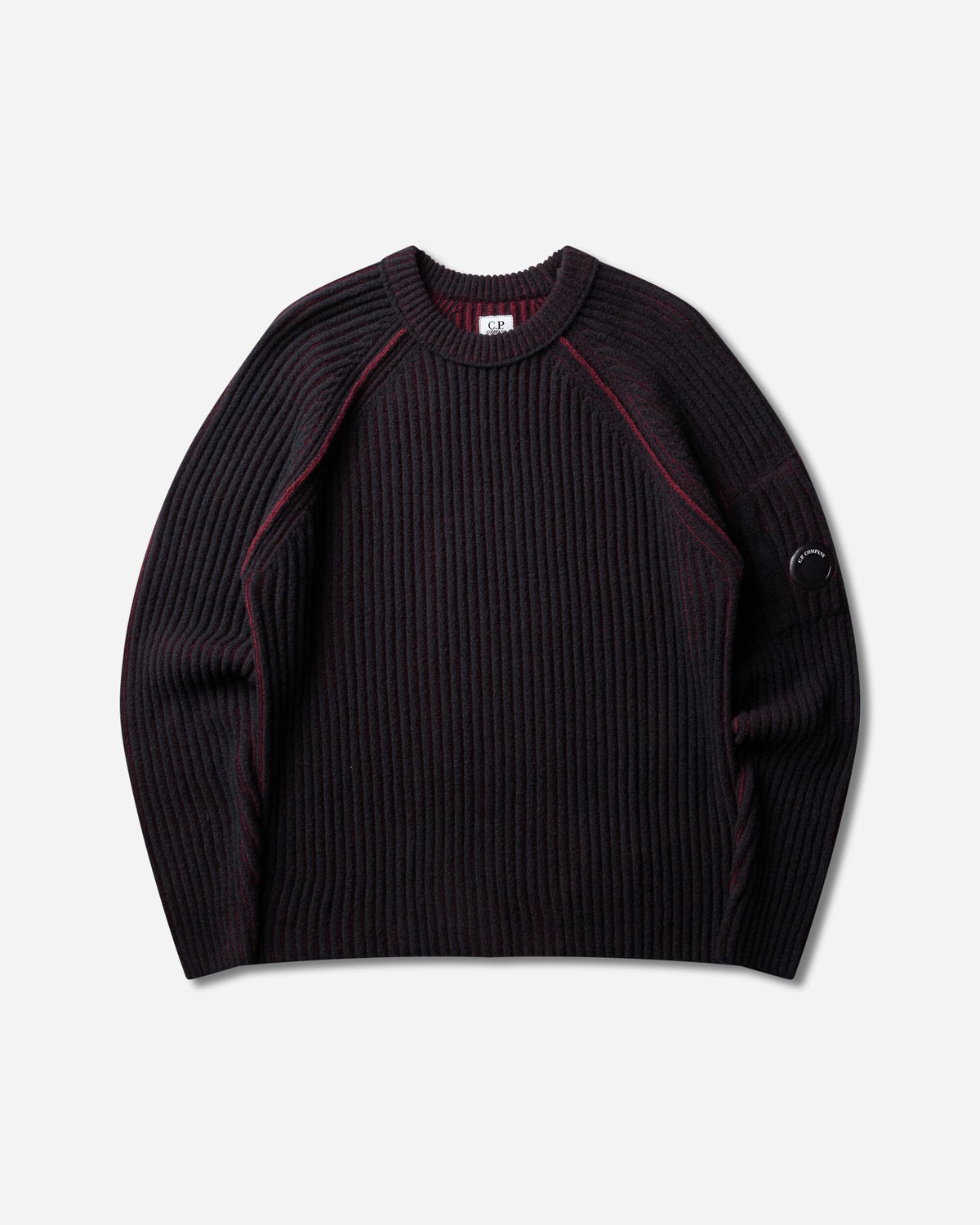 C.P. Company Knitwear Crew Neck In Fleece Knit Andorra Knitwears Sweaters 21CMKN299A-006170A 592