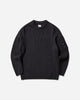C.P. Company Knitwear Crew Neck In Full Rib Black Knitwears Sweaters 19CMKN015A-006608A 999