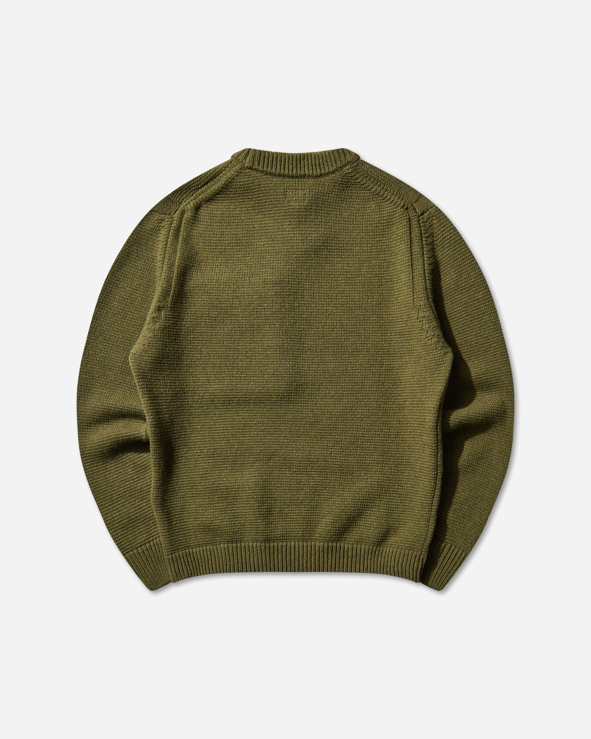 C.P. Company Knitwear Crew Neck In Lambswool Mixed Capers Knitwears Sweaters 19CMKN244A-110149M 652