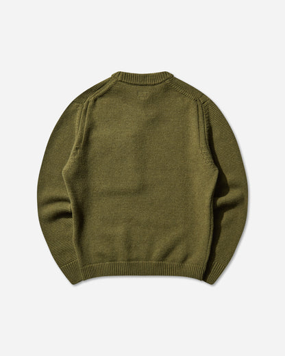 C.P. Company Knitwear Crew Neck In Lambswool Mixed Capers Knitwears Sweaters 19CMKN244A-110149M 652