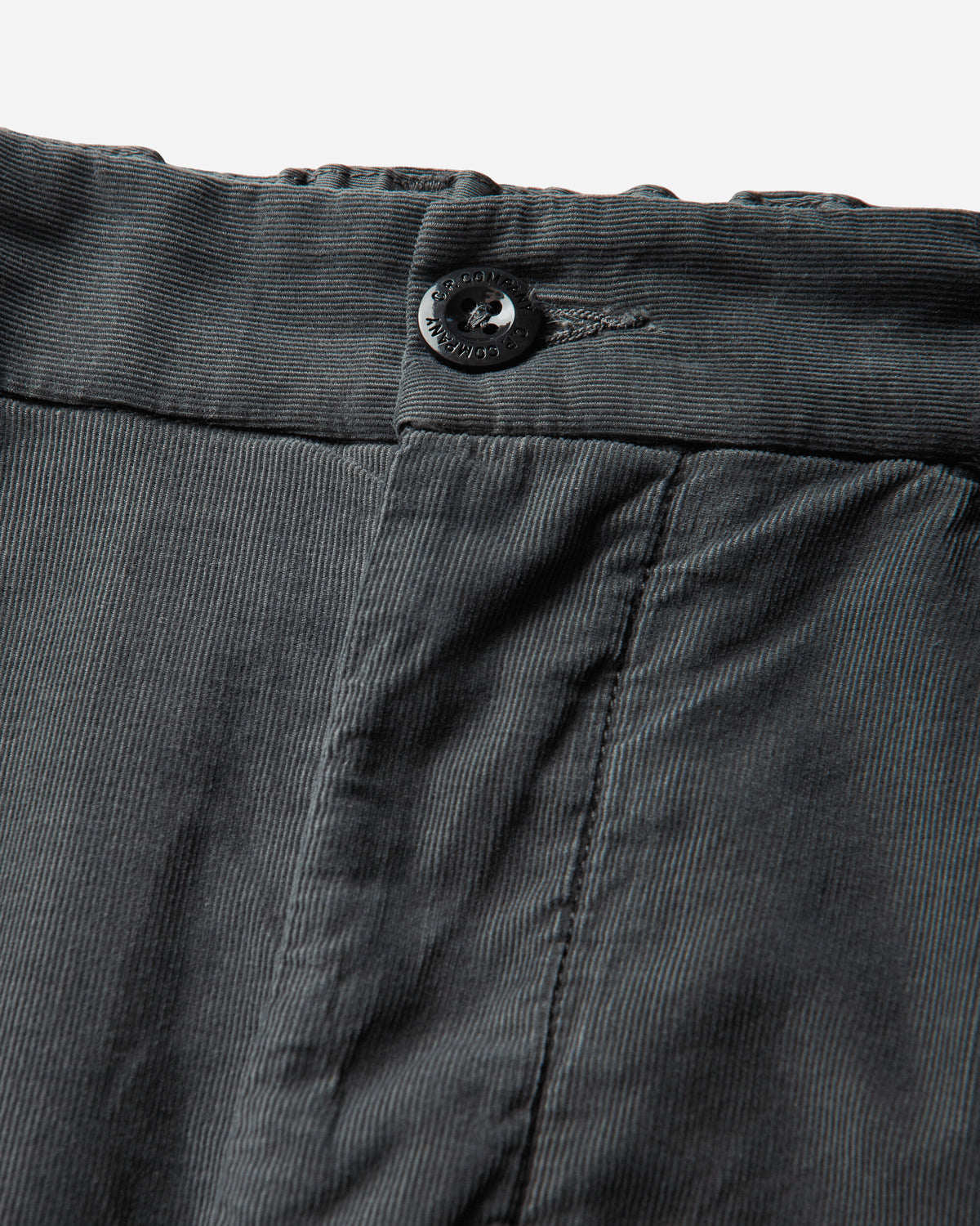 C.P. Company Pants Pant In 2000 Stripes Corduroy Raven Pants Trousers 21CMPA265A-110223G 985