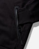 C.P. Company Diagonal Raised Fleece Goggle Zip Sweatshirt BLACK Sweatshirts Zip-Ups RCCMSS715A-005086W 999