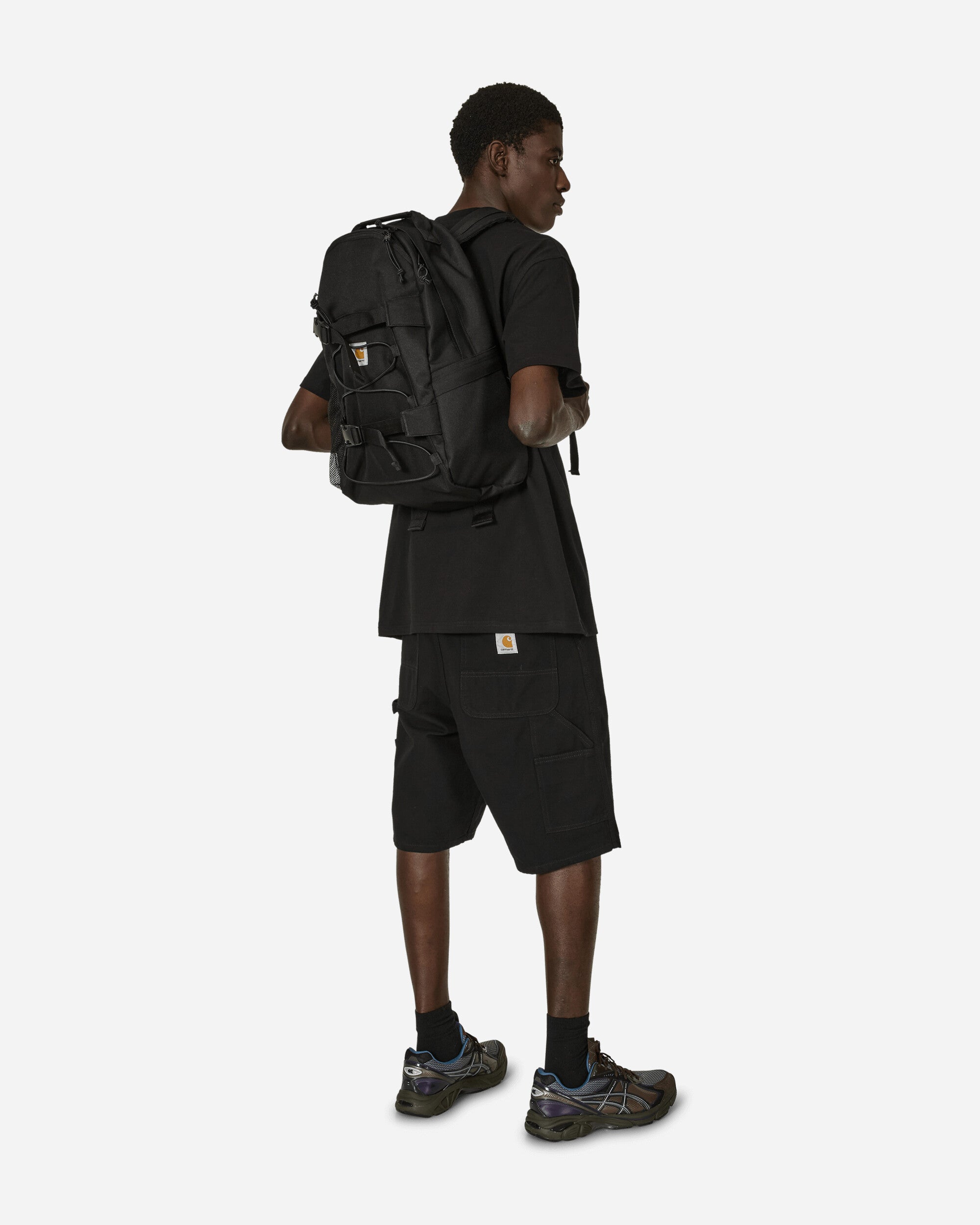 Carhartt WIP Kickflip Backpack Black Bags and Backpacks Backpacks I031468 89XX
