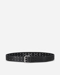 Carhartt WIP Double Script Belt Black/Silver Belts Belt I036105 0M4XX