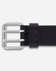 Carhartt WIP Double Script Belt Black/Silver Belts Belt I036105 0M4XX