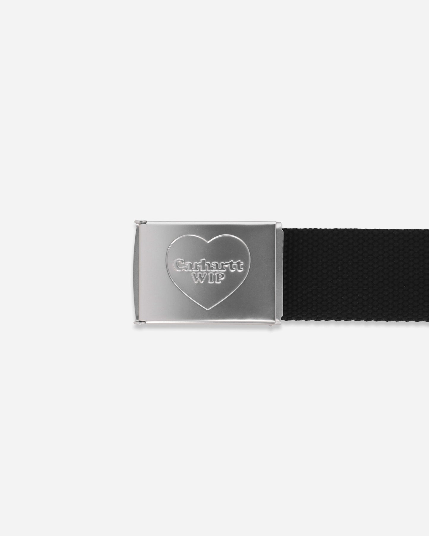 Carhartt WIP Heart Clip Belt Black/Silver Belts Belt I034631 0M4XX