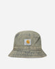 Carhartt WIP Tigan Bucket Hat Blue/Leather Hats Bucket I035818 3FUGD