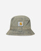 Carhartt WIP Tigan Bucket Hat Blue/Leather Hats Bucket I035818 3FUGD