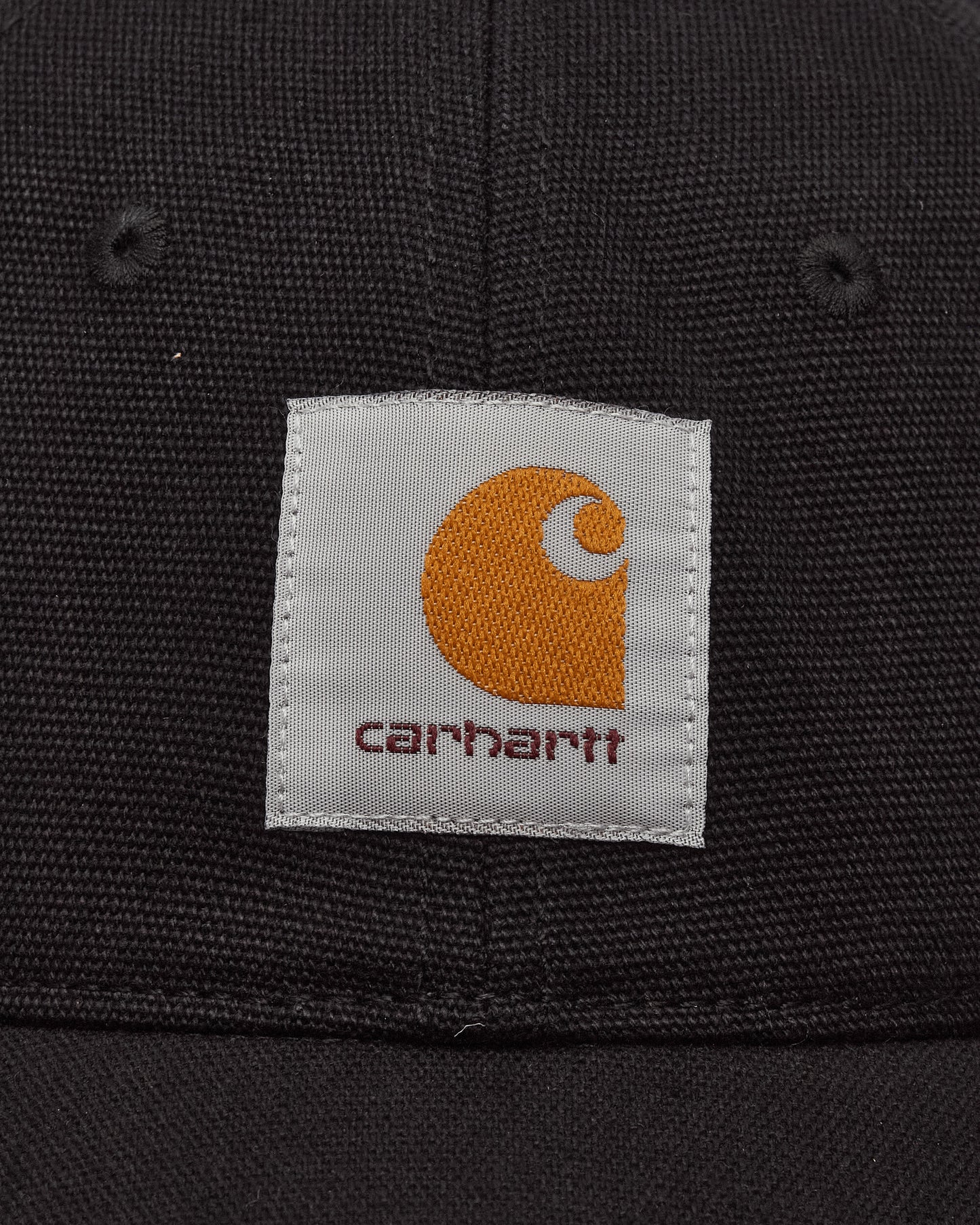 Carhartt WIP Canvas Cap Black Hats Caps I036653 89XX