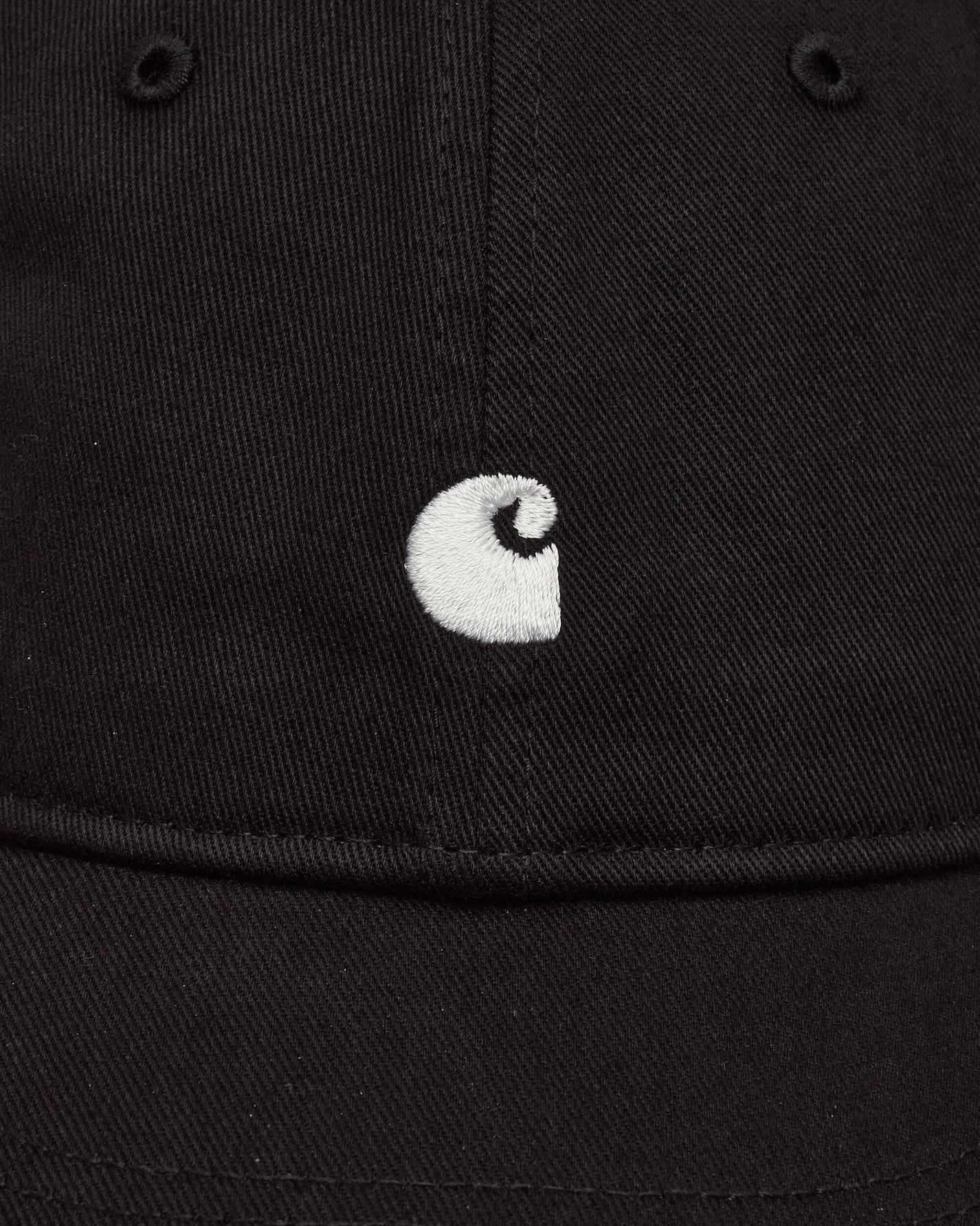 Carhartt WIP Madison Logo Cap Black/White Hats Caps I036730 0D2XX