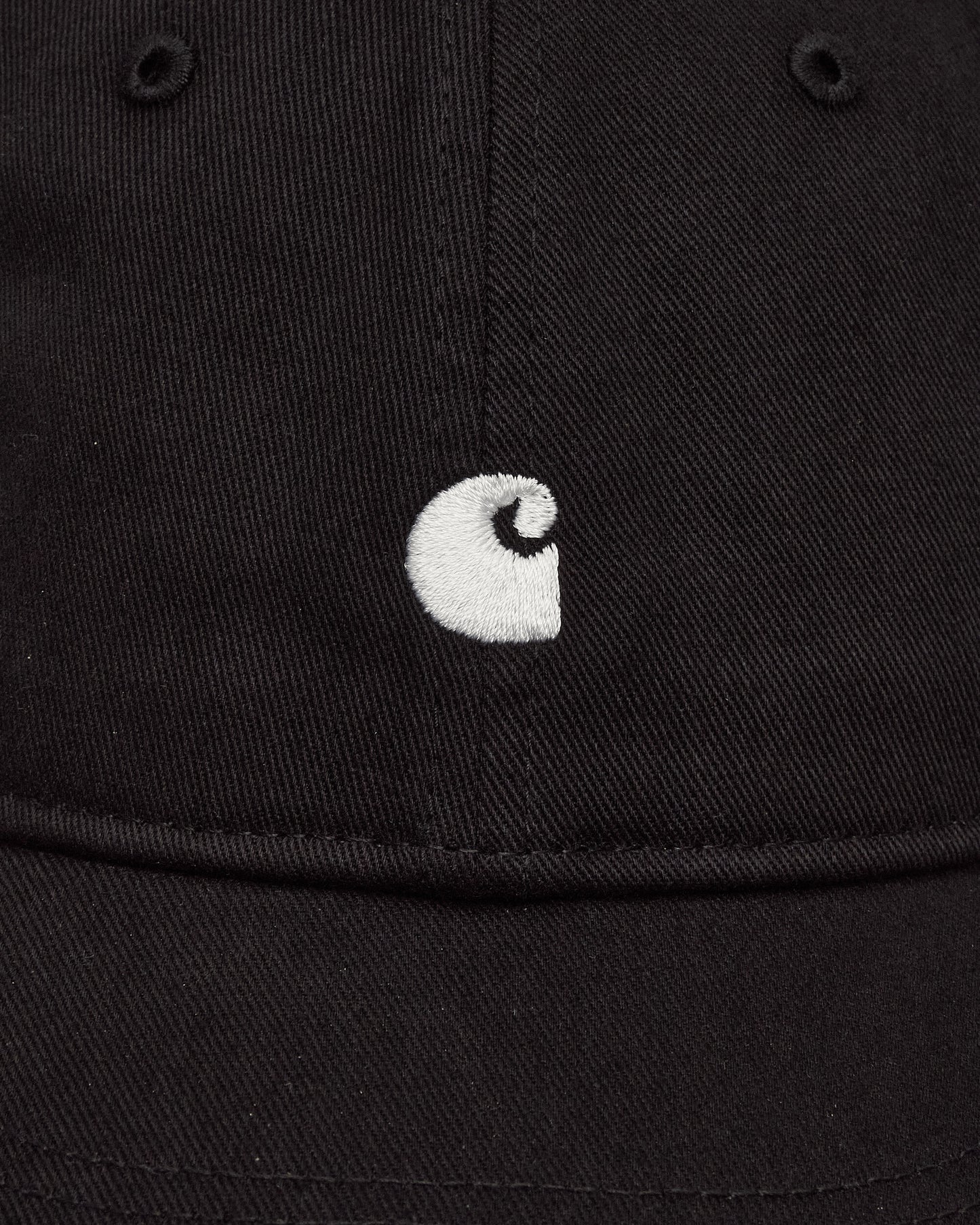Carhartt WIP Madison Logo Cap Black/White Hats Caps I036730 0D2XX