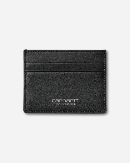 Carhartt WIP Vegas Cardholder Black/Silver Wallets and Cardholders Cardholders I033109 0M4XX