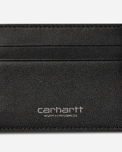 Carhartt WIP Vegas Cardholder Black/Silver Wallets and Cardholders Cardholders I033109 0M4XX
