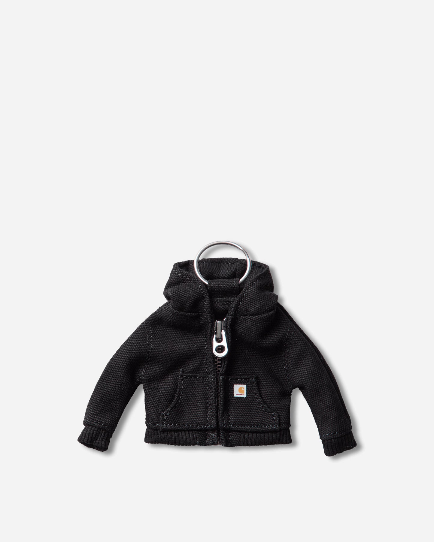 Carhartt WIP Mini Active Jacket Keychain Black Small Accessories Keychains I036419 89XX
