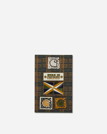 Carhartt WIP Nicholas Daley Enamel Pin Badges Multicolor Small Accessories Pins I035069 08XX