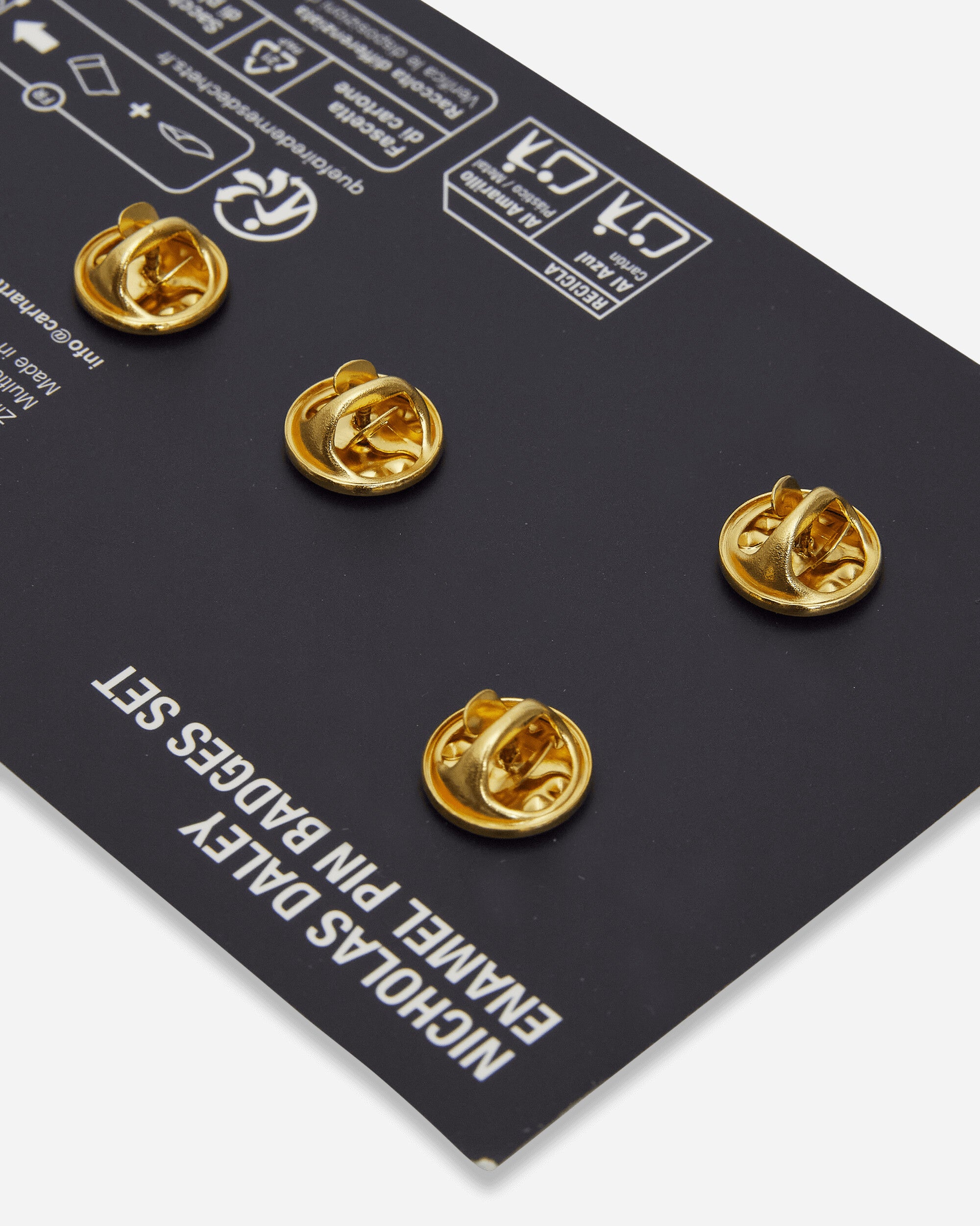 Carhartt WIP Nicholas Daley Enamel Pin Badges Multicolor Small Accessories Pins I035069 08XX