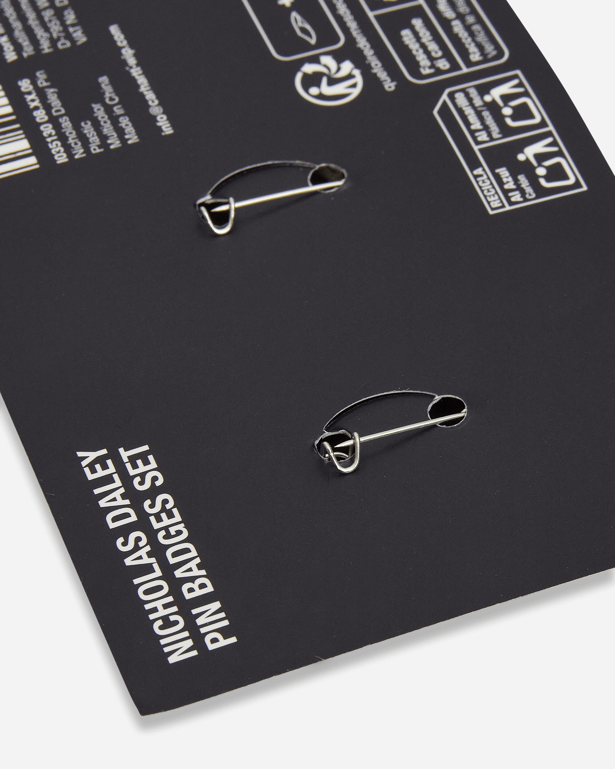 Carhartt WIP Nicholas Daley Pin Badges Set Multicolor Small Accessories Pins I035130 08XX