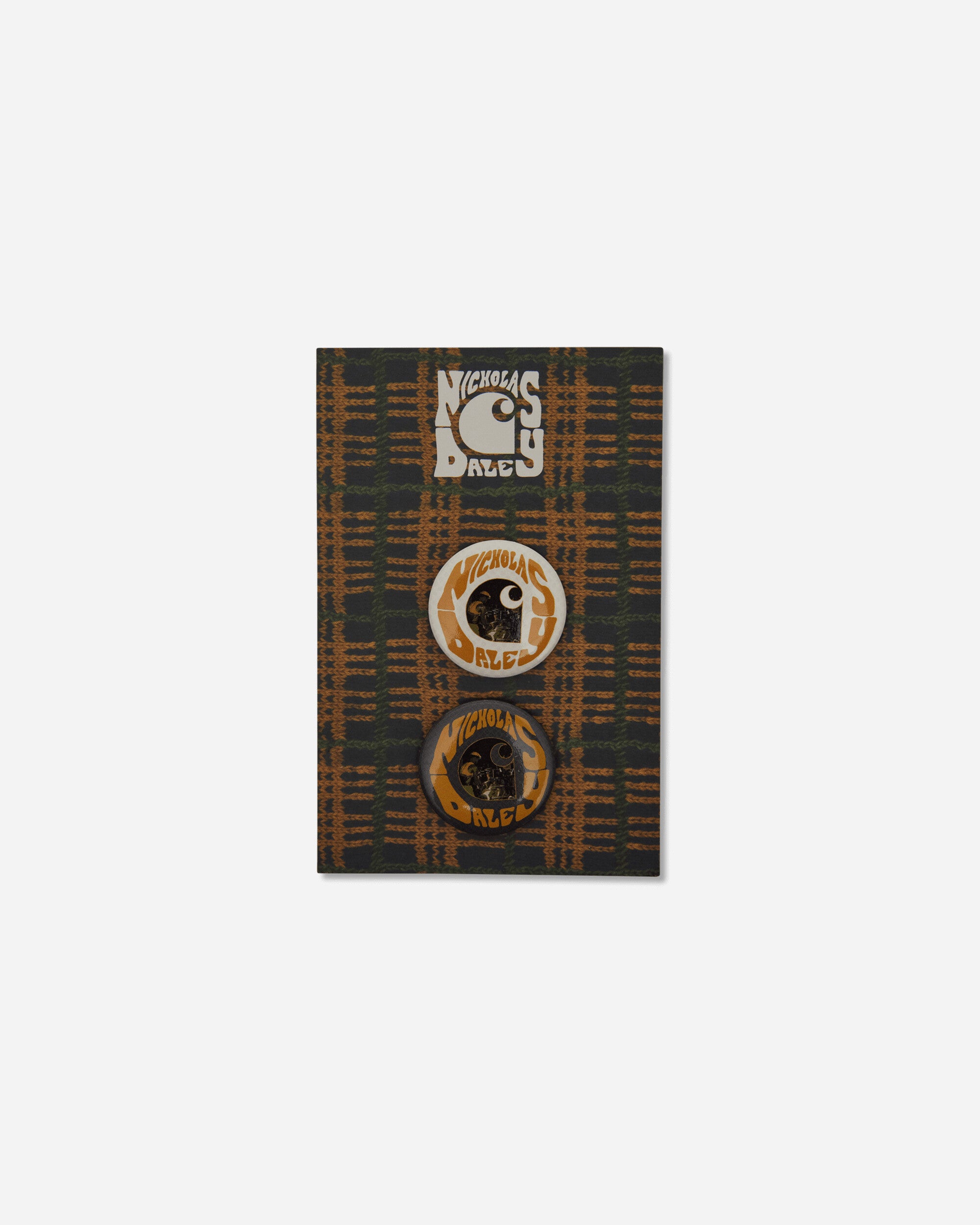 Carhartt WIP Nicholas Daley Pin Badges Set Multicolor Small Accessories Pins I035130 08XX