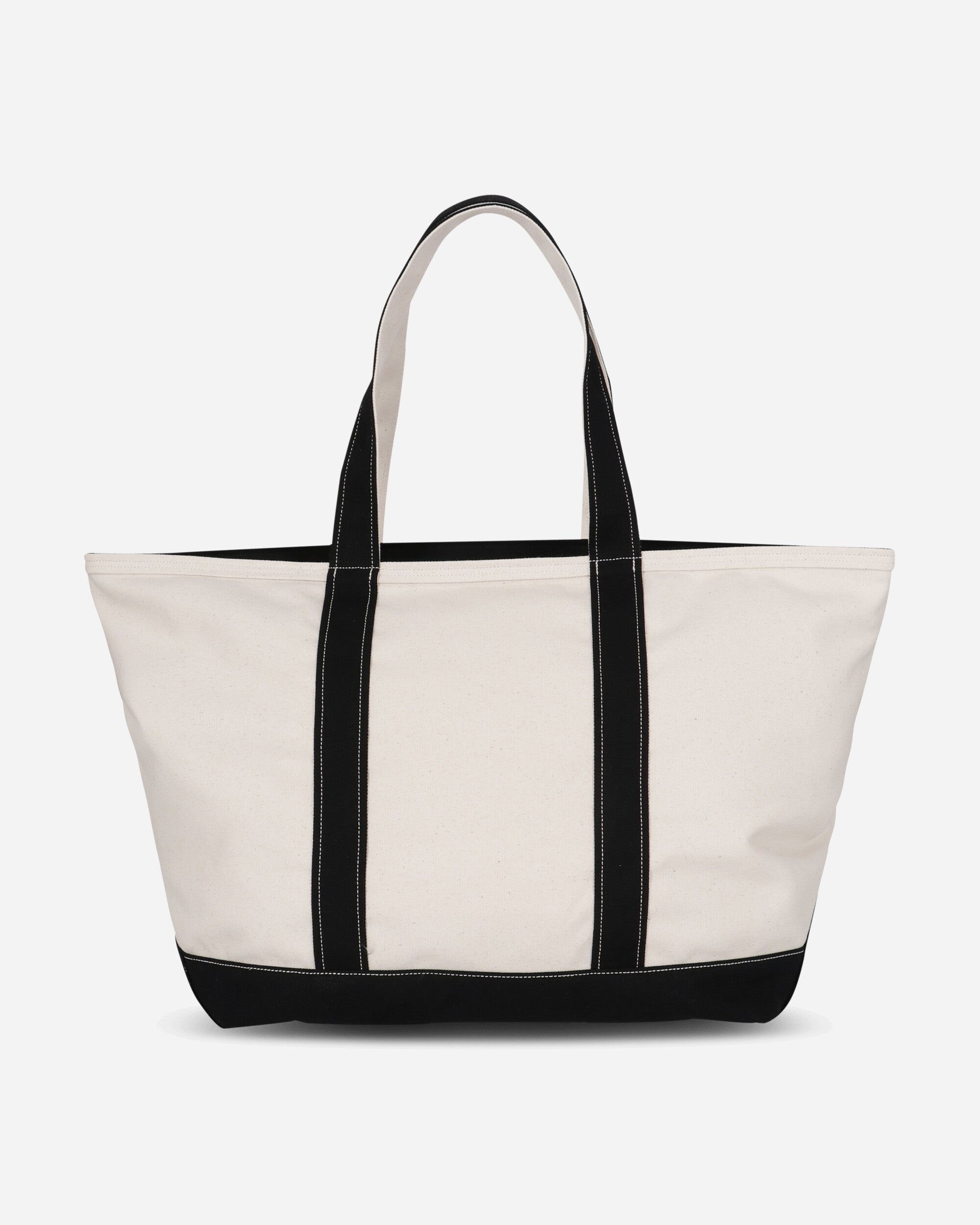 Carhartt WIP Canvas Beach Tote Natural/Black Bags and Backpacks Tote Bags I036926 1K6XX