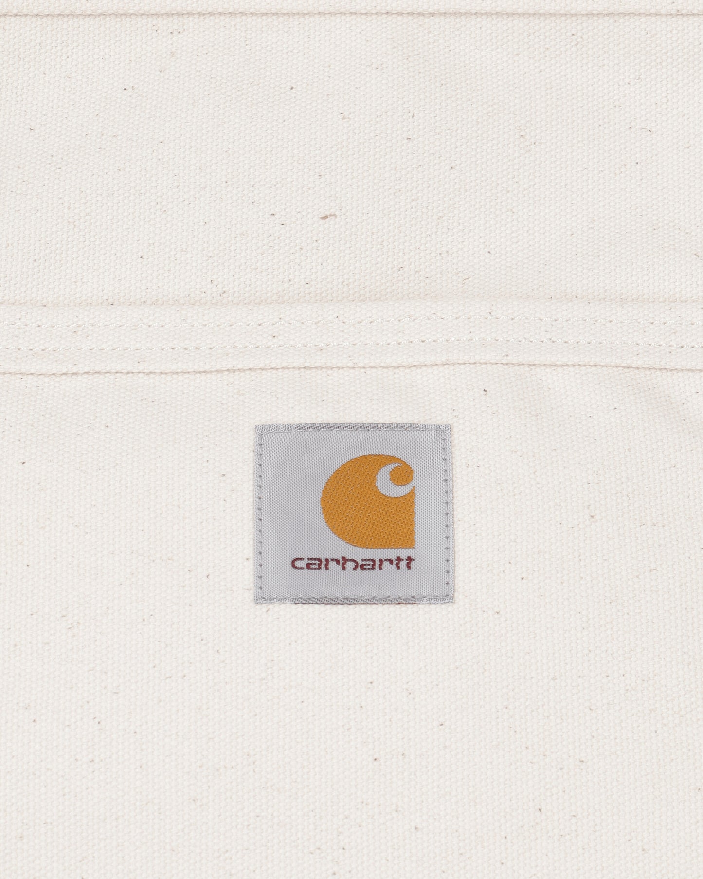 Carhartt WIP Canvas Beach Tote Natural/Black Bags and Backpacks Tote Bags I036926 1K6XX
