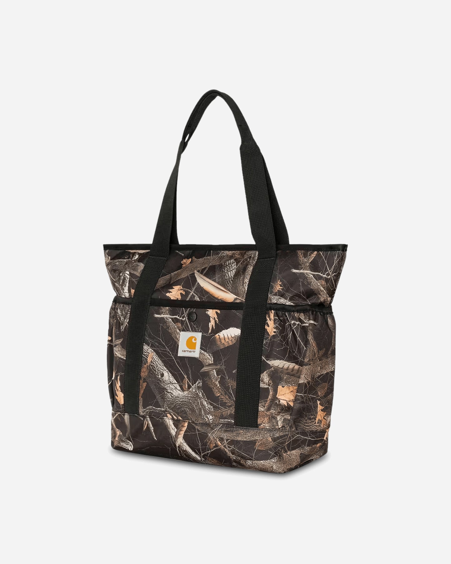 Carhartt WIP Clapton Tote Bag Camo Feather Tree/Black Bags and Backpacks Tote Bags I036885 3X5XX