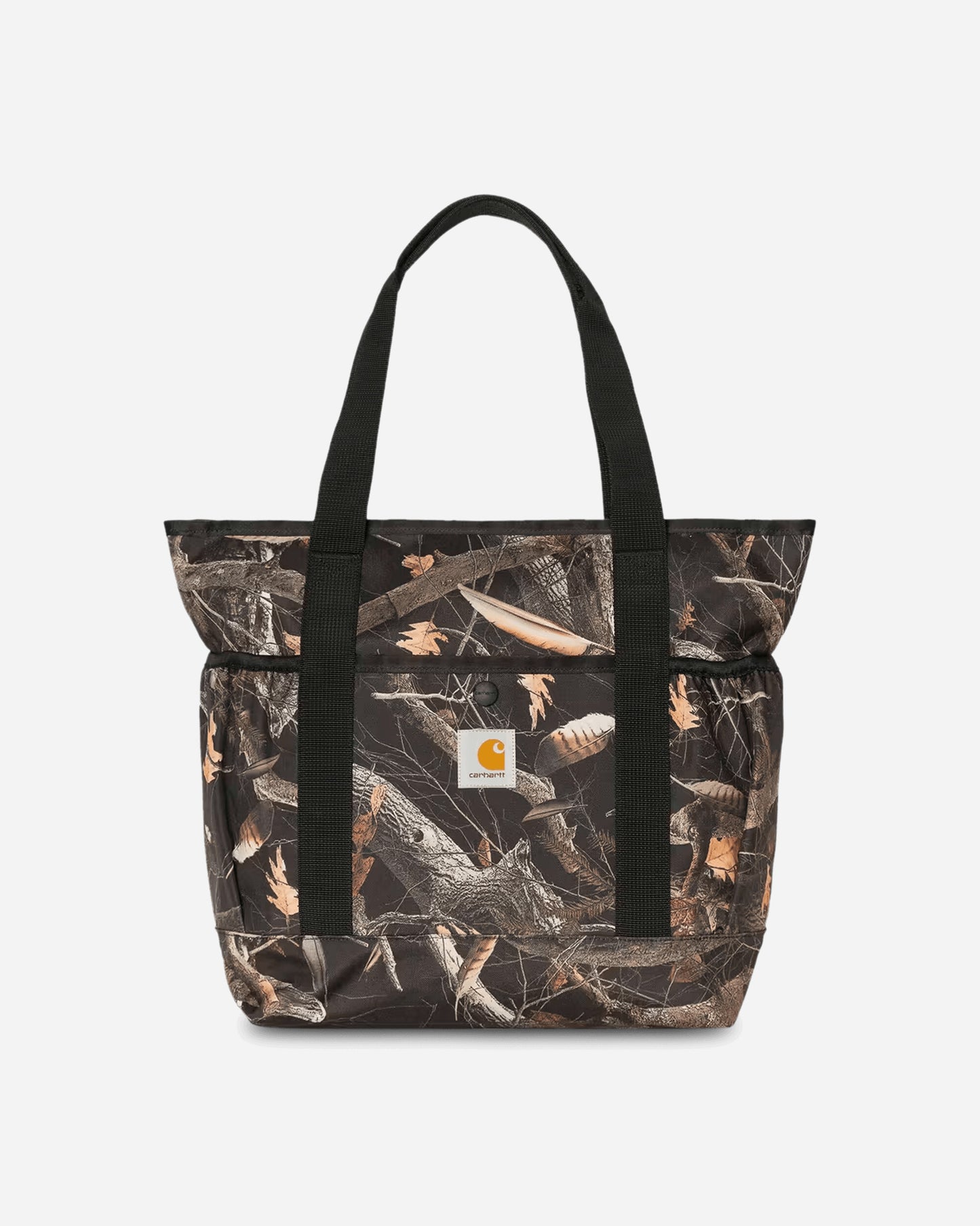 Carhartt WIP Clapton Tote Bag Camo Feather Tree/Black Bags and Backpacks Tote Bags I036885 3X5XX