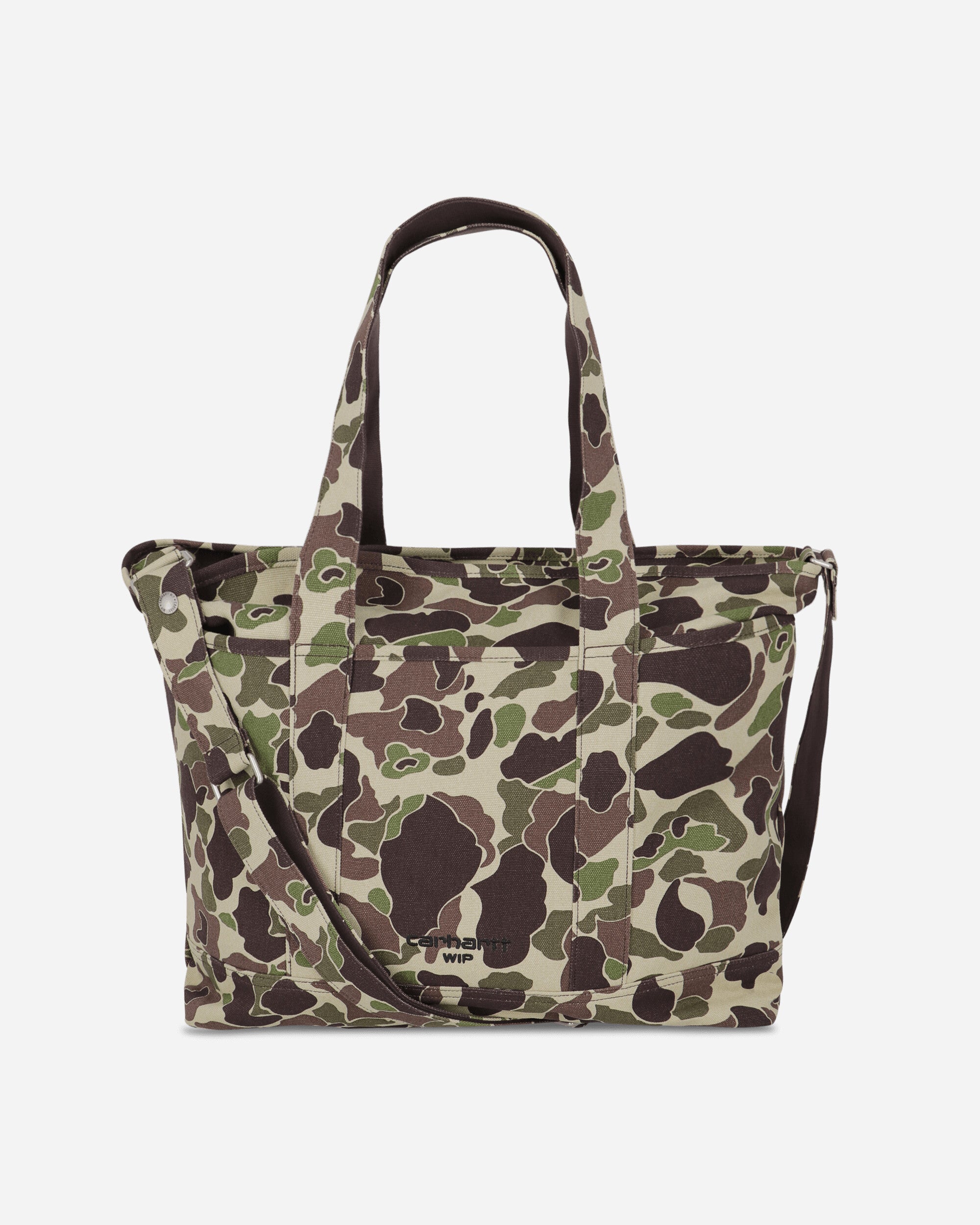 Carhartt WIP Elford Tote Bag Camo Duck/Green Bags and Backpacks Tote Bags I035351 2EQXX